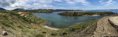 Plot in front of the sea and beach in Cadaqués. It is located in the middle of two green areas and has direct access to two small beaches. It has beautiful views towards the island of Port Lligat. It has an area of 3714 and allows the construction of...