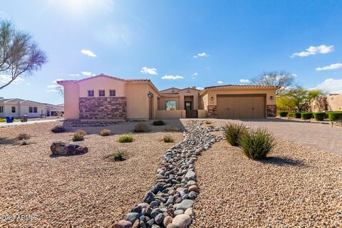 Experience the best single-level living in this magnificent property in the highly sought-after Tonto Verde! Nestled on a premium corner lot, this beauty flaunts stone detailing, a 3-car garage, an extended paver driveway, a spacious front yard, & a ...