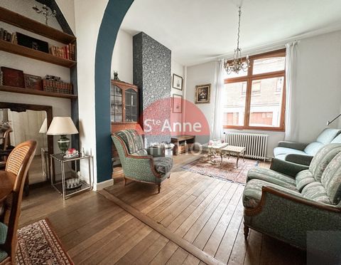 SAINTE ANNE IMMO EXCLUSIVITY AMIENS SAINTE ANNE, 2 minutes from the train station and the city centre. Amiens in the highly sought-after Sainte Anne district, a two-minute walk from the train station and the city centre. Charming Amiens of 144m2 with...