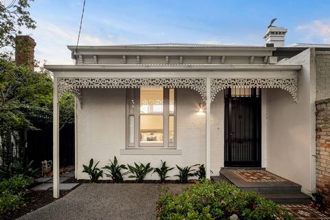 Beautifully positioned within a treasured Plane tree lined pocket that is both whisper quiet and on the very edge of Toorak Road’s vibrant restaurants and boutiques, this superbly presented solid brick Victorian residence delivers every requirement f...
