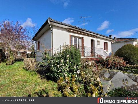 Fiche N°Id-LGB159170 : Clairac, residential sector, House of about 71 m2 including 3 room(s) including 2 bedroom(s) + Garden of 500 m2 - View: Garden - Construction 1970 - Ancillary equipment: garden - terrace - balcony - garage - parking - storeroom...