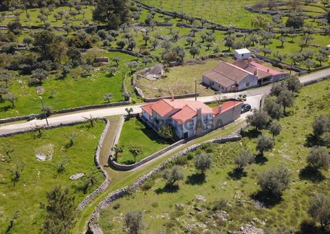 The villa, located in the village of Serra de Santo António - protected area of Serra de Aires and Candeeiros - municipality of Alcanena, district of Santarém has been completely restored in stone and surrounded with the traditional stone-on-stone wa...