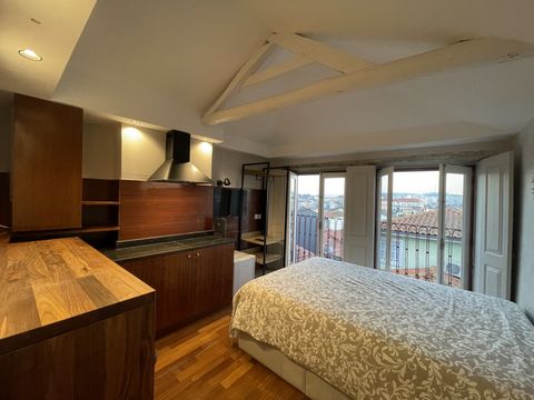 Small studio with 20 m2 in the heart of the city of Porto, right next to the Clérigos church. This studio has been completely renovated and has an equipped kitchenette and a private bathroom. It is located on the 4th floor and the building does not h...