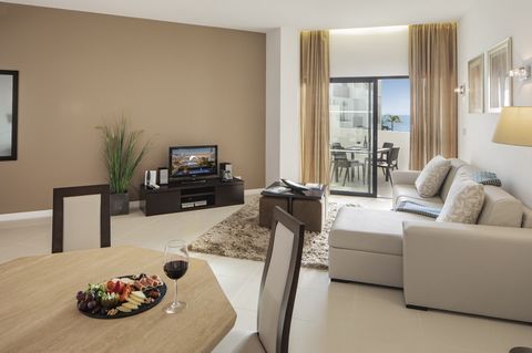 The one-bedroom apartments are spacious and elegant in a contemporary style with an inspiring view of the sea or garden. Open a door of comfort and serenity in this two-person apartment. Get the right energy at breakfast on the balcony or patio.