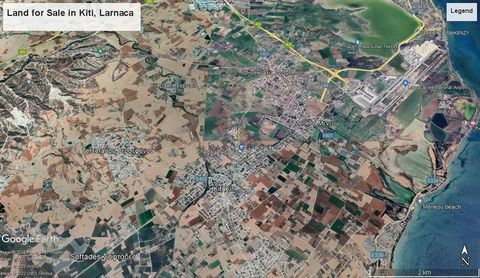 Located in Larnaca. Agricultural Land for Sale in Kiti Village, Larnaca. The village of Kiti provides all amenities, including schools, supermarkets, pharmacy, banks, restaurants, shops, bus stops. The area is very accessible. A short drive to Kiti b...