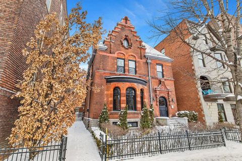 Incredible condo on the top floor of the historic James Harper mansion. Step into this stately property and be transported back to the age of elegance, with the addition of modern conveniences, of course! This loft-style apartment boasts 14' ceilings...
