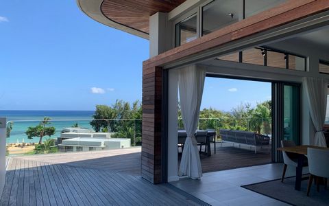 Penthouse Apartment of 500 m² - Tamarin - Black River - Mauritius   This sublime RES penthouse between land and sea with an area of 500 m², has its own private elevator. Located on the top floor of this residence. It is part of the RES phase of this ...
