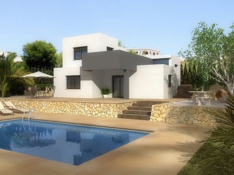 Hermosa villa moderna en Pedreguer con vistas a las montañas a 10 km de la playa de Denia ya 12 km de la playa de Javea La superficie construida es de 125 m2 y la villa dispone de salóncomedor abierto con cocina 3 dormitorios 2 baños terraza abierta ...