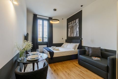 Het studio in Milano heeft kan gereserveerd worden tot 2 personen. Accommodatie De accommodatie heeft een oppervlakte van 28 m² iscomfortabel ingerichte en is modern. De woning bevindt zich op 50 m van het busstation 