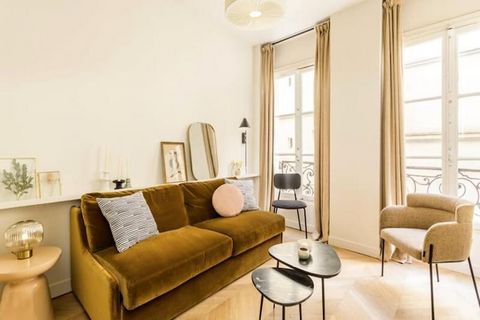 Property along with a refined and modern design offers a newly renovated apartment in the heart of Paris, perfect for a comfortable and convenient stay. The accommodation, renovated in November 2023, is equipped with high-speed fiber optic internet a...