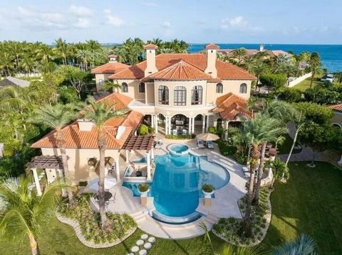 Treat yourself to the ultimate experience in luxury and elegance with this prestigious residence nestled on the Bahamas' famed Paradise Island. Set on 1.4 acres of private grounds, this unique property is a true masterpiece, combining refinement, com...