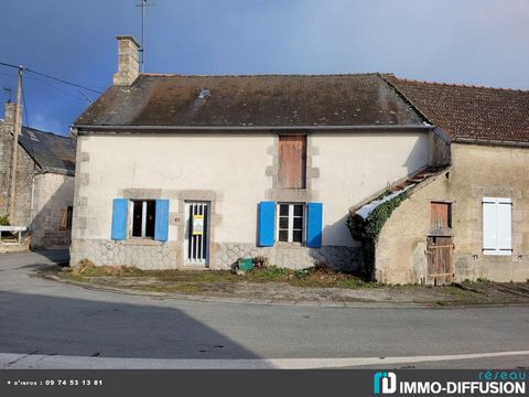 Blatt N°Id-LGB148238 : Saint Silvain bas le roc, Dorfsektor, Dorfhaus ? Renovierung von ca. 54 m2 inklusive 3 Zimmer inklusive 1 Schlafzimmer + Grundstück von 547 m2 - Bau Pierres de pays - Zusatzausstattung: - Heizung: Holz - qq. - Weitere Informati...