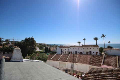 DEVELOPMENT OPPORTUNITY to create your dream villa in the heart of La Cala De Mijas with 180 degree panoramic sea views! This fully registered detached villa which faces South and South West, consists of 4 bedrooms in the main bungalow, garage, priva...