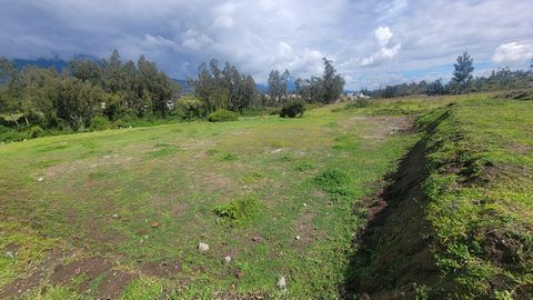 This magnificent lot is located just 20 minutes walk from the center of Cotacachi, in the rural sector of San Ignacio. The lot is 2421m2 and has access to all basic services. This is an incredible opportunity to acquire a lot at a low price but with ...