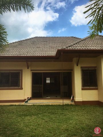 Located in a small quite gated community on Phukets East Coast, known as Ploenchan 3 project. This villa is offered at a very attractive price point. There is ample space in front of the house to install a swimming pool. The property comes with 3 bed...