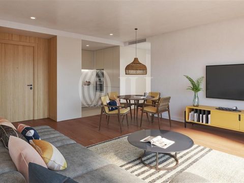 New 1-bedroom apartment, with 60 sqm of gross private area, balcony and parking, in the Antas Atrium - 2nd phase condominium, located on Alameda das Antas, Porto. All units feature high-quality finishes and materials, fully equipped kitchens, thermal...