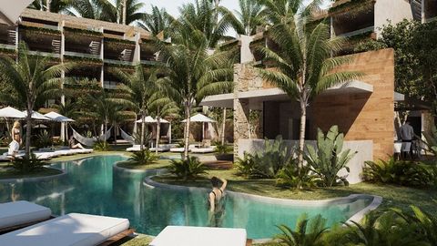 Naia Tulum is a new real estate development with studios and penthouses for sale in Tulum. Naia Tulum will include the following amenities pool temazcal gym pergola with grill spa yoga fireplaces multipurpose room green areas parking bike path hammoc...