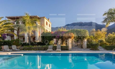 **Prachtige stenen villa te koop in Apokoronas, Chania - Kreta** Deze uitzonderlijke stenen villa ligt in het charmante dorpje Kournas en biedt een adembenemend panoramisch uitzicht op zowel de sprankelende zee als de majestueuze bergen. De woning be...