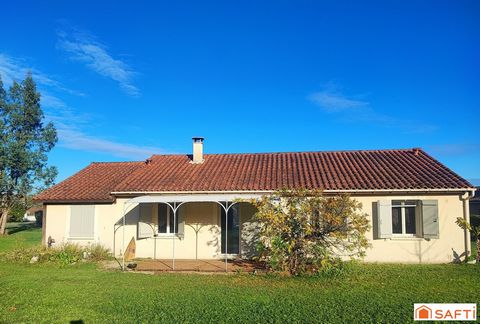 Maison de plain, pied jardin avec vue, 4 chambres