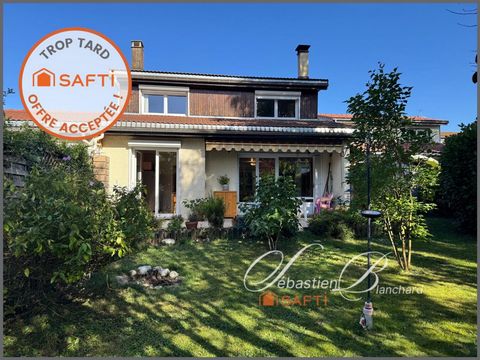 Maison familiale lumineuse avec jardin sans vis-à-vis – Versonnex