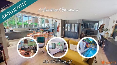 Maison de village rénovée avec goût 160 m² + garage 50 m² et 2 place de parkings