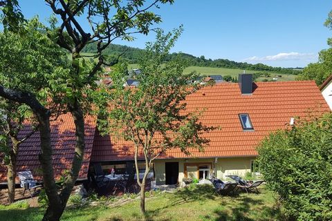 The charming Geißberghaus, a holiday home with a historic ambience, is located in Unterweid, a district of Kaltennordheim in the middle of the border triangle of Hesse, Bavaria and Thuringia in the Thuringian Rhön biosphere reserve. It is particularl...