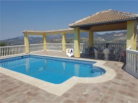 Exclusive to us - Situated on the outskirts of the town of Algarinejo in the Granada province of Andalucia, Spain. This semi detached and spacious 347m2 build Chalet property is set in an elevated location, on a generous 2,470m2 plot, with breath tak...