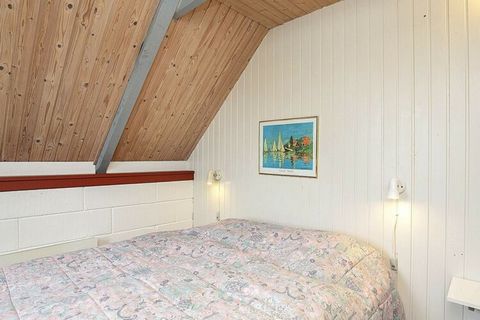 Holiday cottage located in one of the most attractive resorts with Ringkøbing Fjord on the one side and the always breathtaking North Sea on the other. The house features two bedrooms with double beds and a mezzanine and is decorated with an open kit...