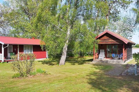 Small beautiful holiday home at Haga Park on Öland where you are close to the sea and a fantastic view of the beautiful plains. Here you can spend beautiful summer days down on the popular shallow sandy beach Haga Park. The owner rents out 3 houses n...
