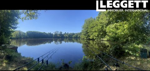 A22466DLO23 - Just under 3ha approx 300 year old private spring fed closed water ancient fishing lake, set in private location on a plot of 36.773m² of land. The lake is located between the larger town of Gueret 23000 and the smaller village of Le Gr...