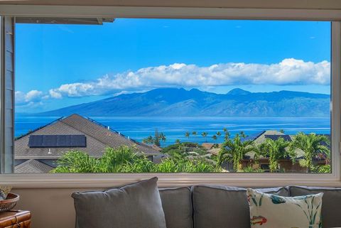 One of the most dramatic views within all of the Kahana Ridge community can be YOURS! Breath-taking ocean, island & sunset views await YOU from the property at 8 Lily Place. This two-level, reverse-living home plan consists of 3 bedroom, 2.5 bathroom...