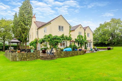 This stylish, detached, five-bedroom country home, designed to accommodate the needs of a growing family, enjoys a sought-after rural location on the edge of Llanvaches, with easy access to Chepstow, Newport and Cardiff. Set in gardens and grounds of...
