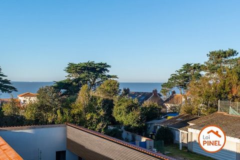 -- SEA VIEW FROM YOUR LOGGIA -- AVAILABLE LAST QUARTER 2024 -- POSSIBLE PINEL TAX EXEMPTION SCHEME. 150 m from beach, in private residence, in middle of La Bernerie-en-Retz. Spacious flat with sea view which would make a perfect home or rental invest...