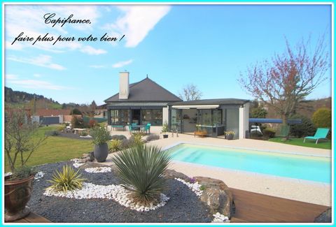 Dpt Saône et Loire (71) Chauffailles, à vendre maison 160 m², 8 pièces, 4 chambres, Terrain 3621 m²