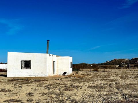Unique opportunity! Independent house on a plot of 8,000 m² in Mojácar. Just 3 km from Mojácar and 2 km from Garrucha. This spectacular opportunity presents itself as a blank canvas for investment. The property has a built area of 42 square meters, w...