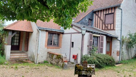 Sologne, entre Chambord et Cheverny, dans le coeur historique du village de Bracieux, très belle maison de 170m² sur un terrain de 815m² bordé par une rivière sans vis-à-vis. Au Rdc un couloir séparant le salon et la salle à manger, une cuisine indép...