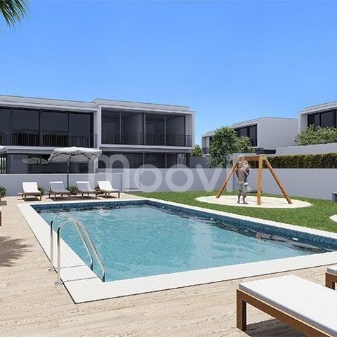 Magnificent 3 bedroom villa in Mindelo, Sea View, 20 minutes from Porto in a Residential Condominium consisting of 11 large 3 bedroom villas with contemporary architecture, which perfectly interpret the idea of a quiet way of life based on comfort an...