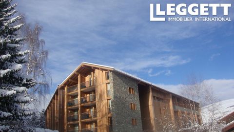 A19034DC73 - This is a spacious ( 68.15 m2 total surface area ) and comfortable apartment for sale in the pretty village of Montchavin ( 1250m) , la Plagne, Paradiski. Residence Les Trois Glaciers is a popular residence with reception and leisure fac...