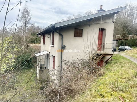 To discover this small house on the heights of Epinal which offers you a breathtaking view of the castle. Ideal for investor. Generous renovation work to be expected. It consists in the basement of 2 vaulted cellars, upstairs a kitchen, a living room...