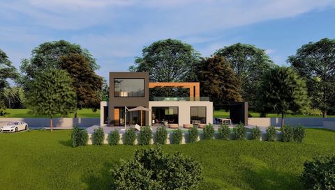 Located in Karavados. Price: €450,000 Property Size: 120 m² Land Area: 600 Bedrooms: 3 Bathrooms: 4 Garage Size: 20m² open Year Built: 2024 Exclusive Property This brand-new exclusive villa (CONSTRUCTION will start Mid 2024) seduces with its modern a...