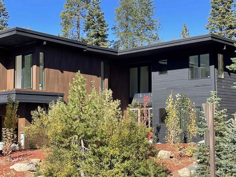 Under construction, close to completion. Newly built home in Olympic Valley with beautiful views of Painted Rock and surrounding mountains. Located in desirable community of Olympic Estates just a short distance to the base of Palisades Tahoe ski are...