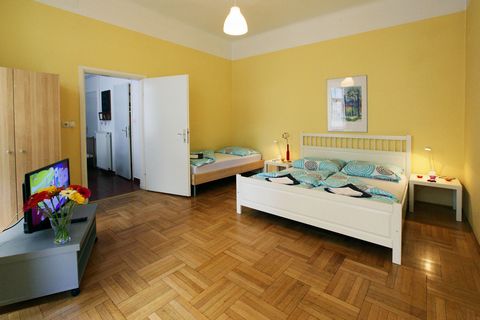 The apartment is in an extremely convenient location in Vienna. Just a few minutes' walk away is the famous Schönbrunn Zoo, the oldest zoo in the world and a popular destination for families and nature lovers. Mariahilfer Straße, one of Vienna's most...