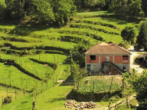 Magnificent farm with structured house with 400m2 of covered area and 6,400m2 of land, in the Gerês area, with Levada de Agua. With stunning views over the mountains and fields, inserted in the middle of nature where you can only hear the birds, and ...