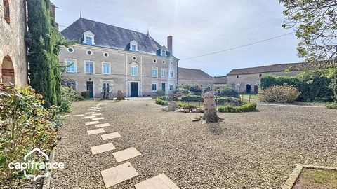 Dpt Deux Sèvres (79), à vendre proche de THOUARS maison P16 de 414 m² - Terrain de 32 665 m²