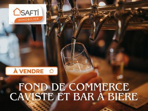 Fond de commerce caviste et bar à bière à Saint-Malo