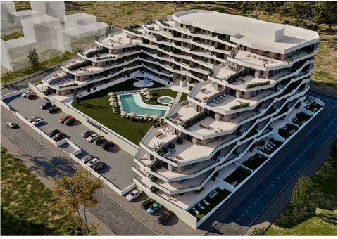 Apartments in San Miguel de Salinas, Costa Blanca This magnificent residential has 165 homes with 2 and 3 bedrooms, distributed over 7 floors, each home has a parking space and storage room. Completely closed residential with community pools for adul...