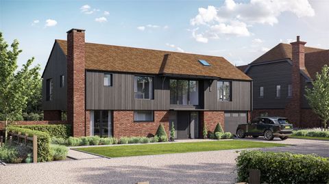 Now available - please see our stunning 3D site tour - An individual 'custom designed' detached house within a unique development of just 11 bespoke homes (9 detached plus 2 semi detached) in a pleasant rural setting, well placed for the area's wide ...