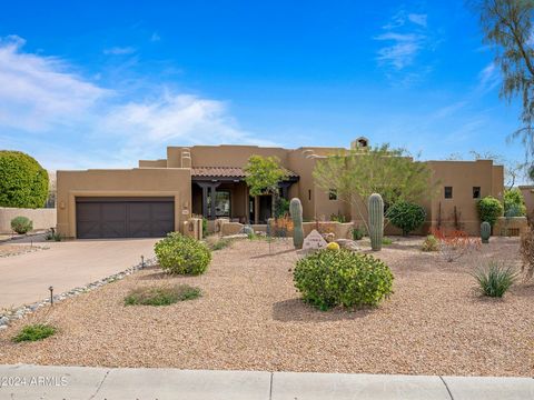 Located in a quiet corner of the gated community of Tonto Verde, this furnished home features stunning, unobstructed views of the Mazatzal Mountains, the Tonto National Forest, and the 13th hole of the Ranch golf course. It boasts an open floor plan ...