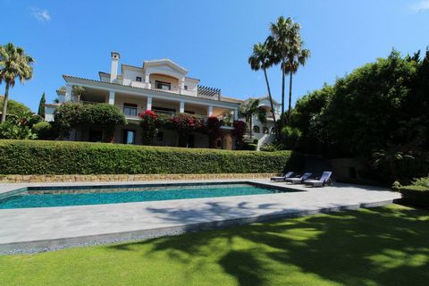 Exquisite 6-Bedroom Classical Villa in an Idyllic Setting, Situated on the Frontline of Almenara Golf with Breathtaking Panoramic Views of Almenara and San Roque Club Golf Courses. This immaculately maintained villa spans three floors, showcasing a b...