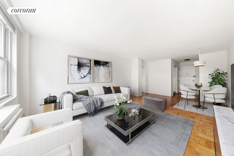 Chic Urban Retreat Located in Full Service, Pet Friendly Co-Op in Sutton Place Welcome to 209 East 56 Street, Apartment 5E, a stylish and contemporary residence located in the heart of Midtown. This spacious one-bedroom apartment boasts a thoughtfull...